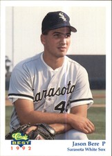 1992 Sarasota White Sox Classic/Best Baseball Card #6 Jason Bere
