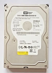 160 GB SATA Western Digital WD1600AAJS-08PSA0 7200rpm HDD 8MB 3,5 " Hard Drive - Picture 1 of 1