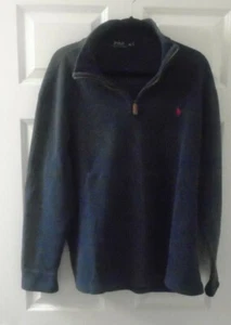 Polo, Herren, dunkelblau, 1/4 Zip Pullover, Gr. XL - Bild 1 von 4