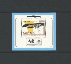 South West Africa 1989 SG 510 Aviation History Air on SAPDA sheet MNH - Picture 1 of 1