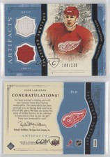 2011 Upper Deck Artifacts Treasured Swatches Blue /135 Igor Larionov #TS-IL HOF