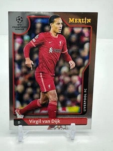 Virgil van Dijk - 2021-22 Merlin Chrome UEFA Base #103 Liverpool FC - Bild 1 von 1
