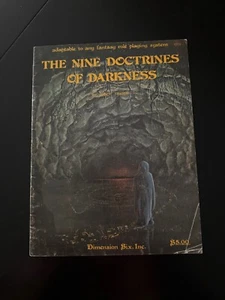 Dimension Six Fantasy RPG Nine Doctrines of Darkness #1 Fair 1103 - Picture 1 of 4