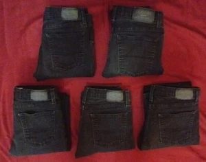 Levis Signature Gold Jeans 18 Regular Skinny Levi Strauss Boys Black - Picture 1 of 24