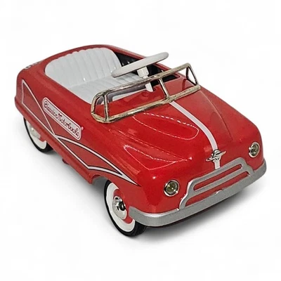 Banco de coche a pedales BMC rojo 1948 personalizado 1/2.520 ediciones limitadas caja abierta Foto 1 de 4