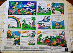 Panel de tela libro The Rainbow corte y costura VIP Cranston algodón sin cortar vintage - Imagen 1 de 12