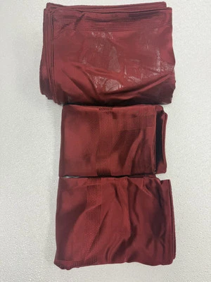 Hotel Collection Structure Queen Duvet Set Red New W/tape Residue - Image 1 of 4