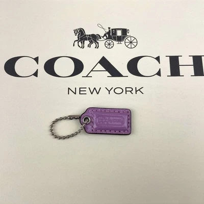 Cartera COACH Vintage Etiqueta Colgante Lavanda Mini 1.5" Foto 1 de 4