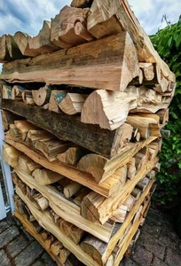 Ca 1,5 Ster Brennholz, getrocknete Fichte 65%, u. frische Buche 35%, 100% Natur - Bild 1 von 3
