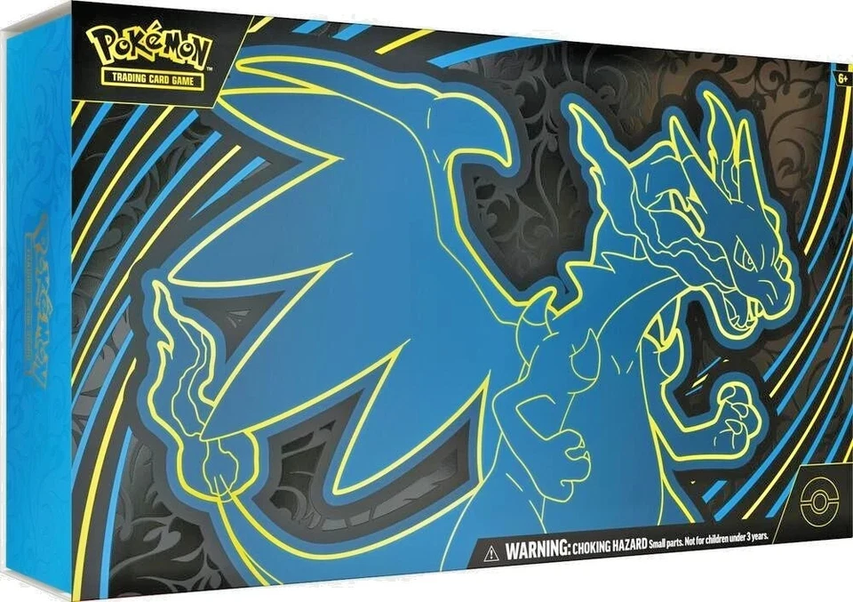 POKEMON TCG - MEGA CHARIZARD X EX ULTRA PREMIUM COLLECTION - SEALED 4 BOX CASE - - Image 1 of 1