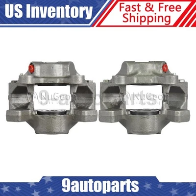 Pair Rear Brake Calipers for 1989 1990 1991 1992 1985 1986 1987 1988 Volvo 740 - Image 1 of 4