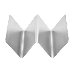 Stainless Steel Taco Shell Stand Keeps Tacos in Place While Baking or Grilling - Picture 1 of 12
