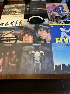 Rad 70s 80s Rock Vintage Vinyl Lot 12 Records Eagles Stones Tommy Elvis And More - Imagen 1 de 21