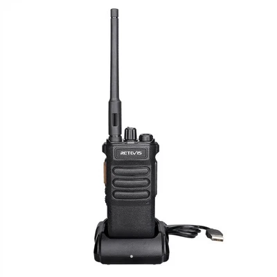 RETEVIS RT86 10W 430-440MHz 16CHS Two Way Radio Handheld Walkie Talkie with Wire - Image 1 of 4
