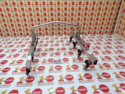 Chevrolet Silverado 1500 2007-2009 riel de combustible con juego de inyectores 12594512 OEM Foto 1 de 4