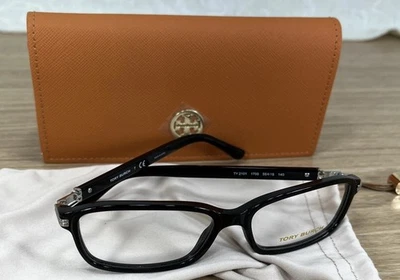 Tory Burch TY 2101 1709 Black Eyeglasses Frames 55-15 140 Frames Only - Image 1 of 4