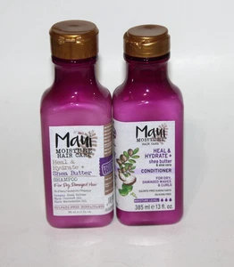 LOT (2) MAUI MOISTURE HEAL & HYDRATE SHAMPOO & CONDITIONER SHEA BUTTER 13 FL OZ - Picture 1 of 1