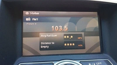 Painel de tela Info-GPS-TV compatível com 08-15 ARMADA 405149 - Imagem 1 de 4