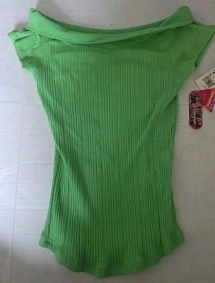 Vintage Energie Mujer XL Verde Manga Corta Foto 1 de 4