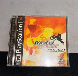 Moto Racer World Tour Sony PlayStation PS1 - Imagen 1 de 5