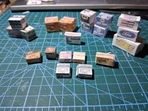 Lot # 82 20 Boxes Of Auto Products Ready For Car Dioramas In 1:24-25 Scales - Picture 1 of 12
