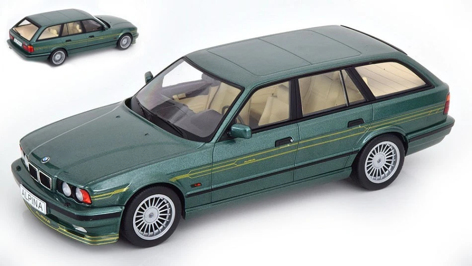 MODELCARGROUP MCG18331 BMW ALPINA B10 4.6 TOURING (E34) 1991 MET.DARK GREEN 1:18 - Immagine 1 di 1