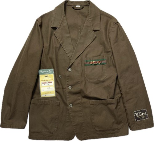 Gucci Giacca Sartoriale Patch Logo Incastro 46 Usatoo Otti