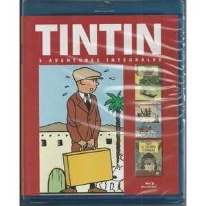 Tintin - L'ïle noire/L'oreille cassée/Le Sceptre d'Ottokar - BLU-RAY - NEUF -VF - Picture 1 of 1