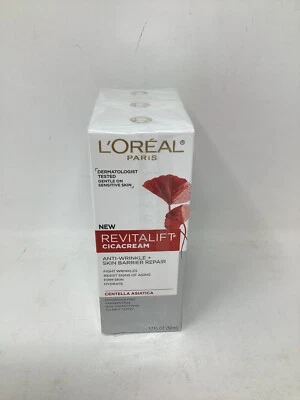 Reparación de barrera cutánea antiarrugas L'Oreal Paris Revitalift Cicacream - 1,7 fl oz Foto 1 de 4