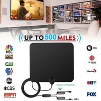 500 Mile HDTV Indoor Digital TV Antenna ATSC HD Indoor UHF/VHF/1080p 4K