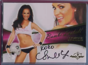 BAMBI LASHELLE 2011 BenchWarmer Bubble Gum Edition Autograph #A-11 - Picture 1 of 1