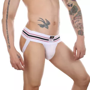 Herren Unterwäsche Slips Sport Jock Riemen Männer Jockstrap breiter Bund Unterhose - Bild 1 von 15