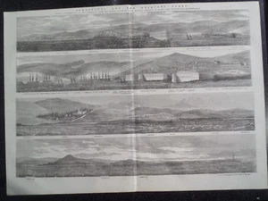 Sewastopol Schwarzmeerhafen Krim Halbinsel Ukraine 1854 Illustriert London Nachrichten - Bild 1 von 3