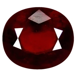 1.14 ct  Fabulous Oval Shape (7 x 5 mm) Orangy Red Spessartine Natural Gemstone - Picture 1 of 1