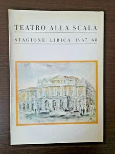 TEATRO ALLA SCALA STAGIONE LIRICA 1967 1968 ROMEO E GIULIETTA FRACCI MORGANTI - Foto 1 di 2