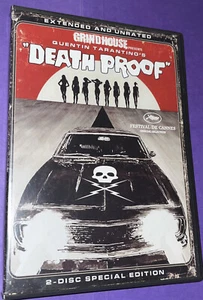 Death Proof 2x DVD Quentin Tarantino Horror Suspense Thriller Grindhouse - Picture 1 of 5