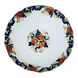 John Maddock & Sons England MAJESTIC Antique Scalloped Floral Coupe Cereal Bowl - Picture 1 of 7