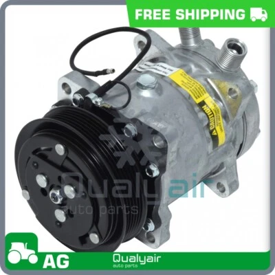 A/C Compressor for FORD NEW HOLLAND BALE WAGON, TS, WINDROWER QU - Image 1 of 4