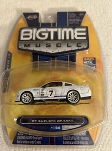 Jada Bigtime Muscle ‘07 Shelby GT 500 #156 Wave 13 2007 DieCast NIP - Picture 1 of 6