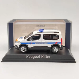 1/43 Norev Peugeot Rifter Police Municipale 2019 Diecast Models Car Collection - Imagen 1 de 7