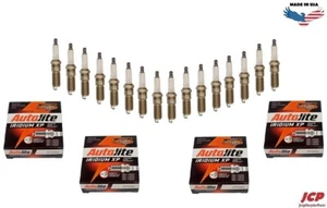 AUTOLITE® IRIDIUM XP SPARK PLUG SET OF 16 for DODGE CHARGER 2006-2010 6.1L SRT-8 - Picture 1 of 2