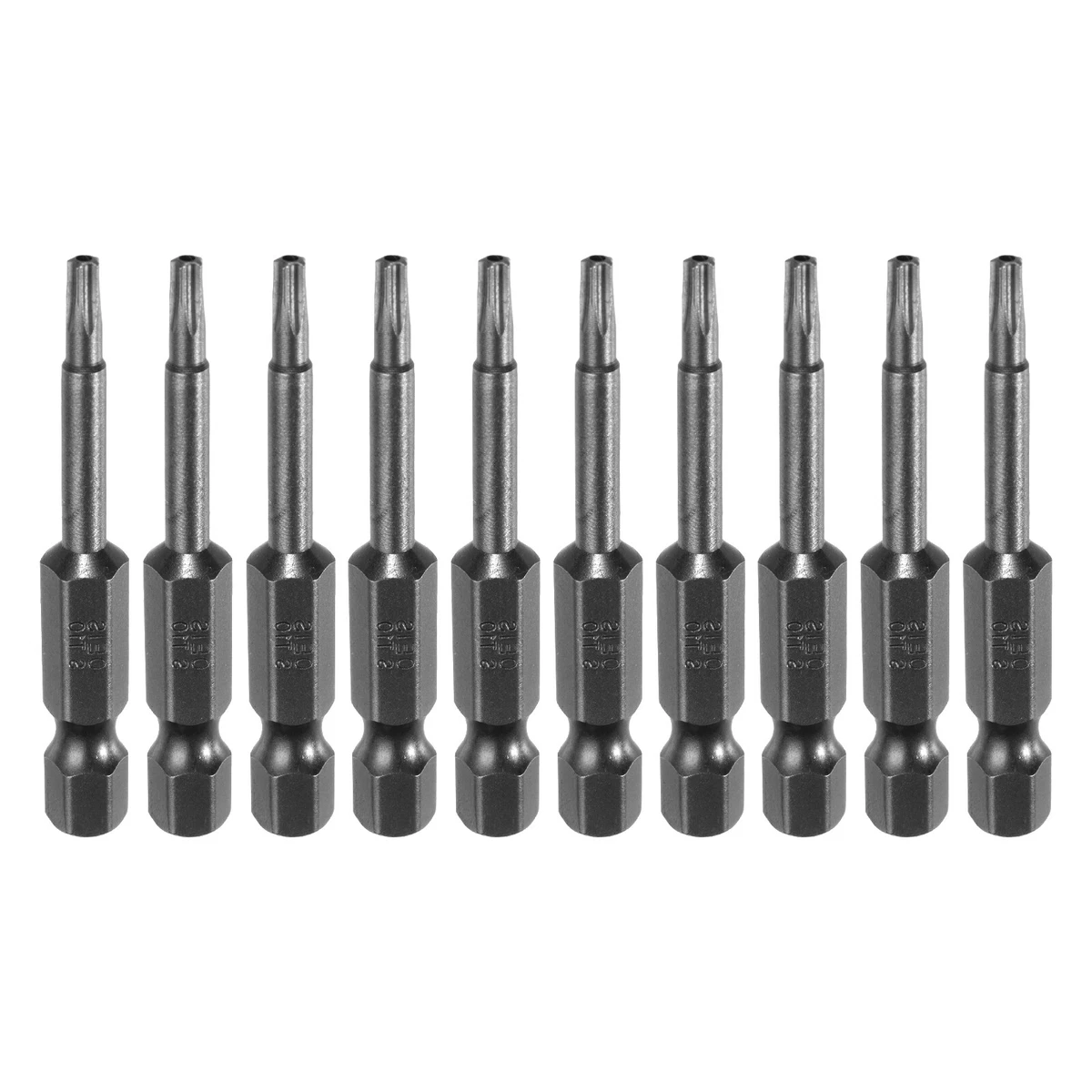 Magnetische Schraubendreher-Bits 10-teilig – 1/4" Sechskant, 100 Mm Lang, Schlitz/Kreuz/Sechskant Für Bohrmaschine & Akkuschrauber