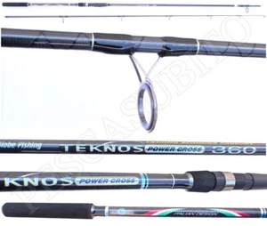 Canna Carp Fishing Teknos Power 3,60m 3Lbs Pesca Carpa Carbonio Incrociato - Foto 1 di 1
