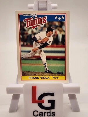 1988 Topps mini Frank Viola #82 - Image 1 of 2