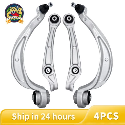Control Arm Front Lower Forward Rearward Kit Set of 4 for Audi A4 A5 S4 S5 Q5 - Image 1 of 4