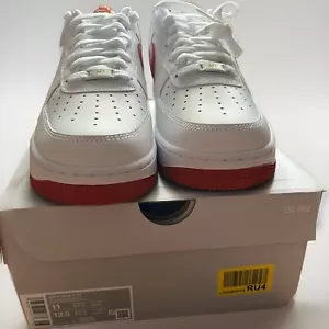 Nike AIR FORCE 1 '07 - Sneaker low, white/dragon red NEU & OVP Gr. 45 - Bild 1 von 5