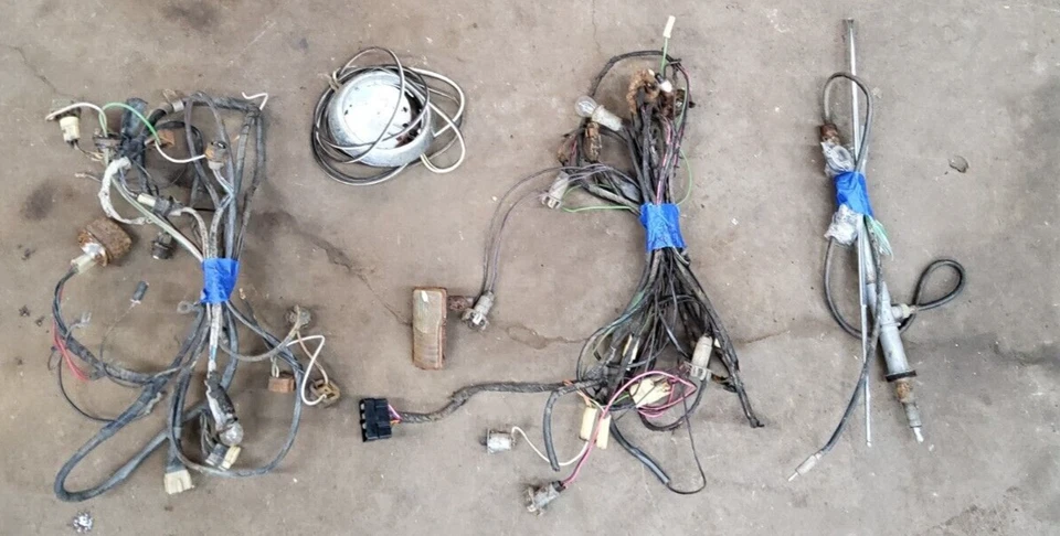 Chevrolet Impala Biscayne 1959 arneses de cableado - cúpula de luz de cabeza/trasera - hormiga Foto 1 de 1