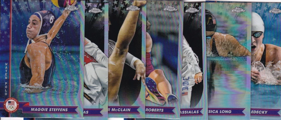 2024 Topps Chrome US Olympic & Paralympic Refractors-FINSIH YOUR SET-YOU PICK - Image 1 of 1