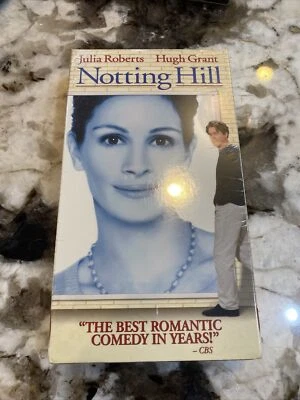 Notting Hill (VHS, 2000) Blockbuster Sealed ~ JULIA ROBERTS - - Image 1 of 4