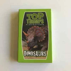 McDonald's Happy Meal Toys 2021 UK Top Trumps carte da gioco dinosauri - NUOVISSIME - Foto 1 di 1